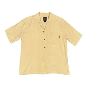 Woolrich Yellow Maize Button Up Shirt M